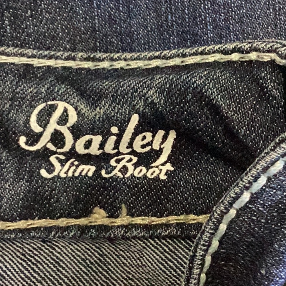 Hydraulic Dark Wash Slim Bootcut Jeans - Picture 4 of 5